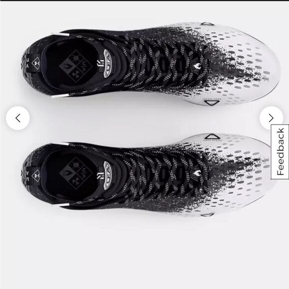 Men’s Under Armour UA Spotlight Lux MC 2.0 Football Cleats size 10, NWOB, NEW - Picture 3 of 5